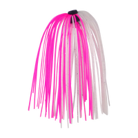 Dekoi Jigging Skirts Metallic Pink White Fishing Lure