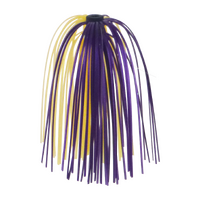 Dekoi Jigging Skirts Purple Gold Fishing Lure