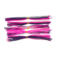 Dekoi Chatterbait Lure Skirts Hot Flash Fishing