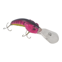 Finesse Leapfrog Deep Diver 100mm Purple Demon Fishing Lure