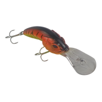 Finesse Leapfrog Deep Diver 100mm Orange Fire Fishing Lure
