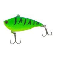 Finesse Excaliber 55mm Lipless Crankbait Lime Tiger