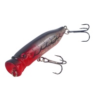 Finesse Toppu Mizzu P72 Popper Red Crown 72mm Lure