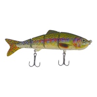 Finesse Naturals 110mm 4 Segment Swimbait Rainbow