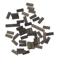 Swimerz 1.6mm Copper Double Crimp Fishing Tackle 50 Pack
