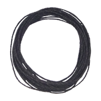 Swimerz Braided Kevlar Assist Line Black 175kg 3m