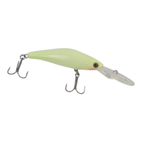 Finesse Longlip Minnow 90mm Albino Blush Fishing Lure