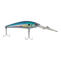 Finesse Wobbler Diving Lure 90mm Silver Blue