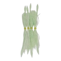 Dekoi Tailed Lure Skirts Lumo White Fishing