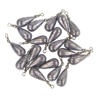Swimerz 5gm Teardrop Lead Sinker 20 Pack