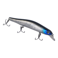 Finesse MK10 Diving Lure 125mm Silver Blue Fishing