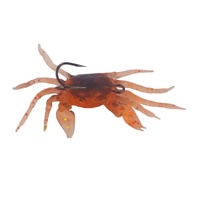 Swimerz Soft Crabs Pink Nipper - 3 Pack