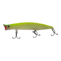 Finesse Toppu Mizzu Cupface Popper 110mm Chartreuse Hex