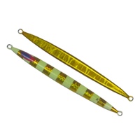 Finesse Lumo Fastdrop Jig 250gm Gold Stripe - Pack of 2