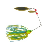 Dekoi 17gm LS21 Closed Eye Spinnerbait Yellow Blue - Pack of 2
