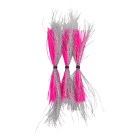 Dekoi Krystal Flash Lure Skirts Silver Pink