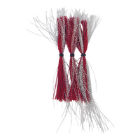 Dekoi Krystal Flash Lure Skirts Silver Neon