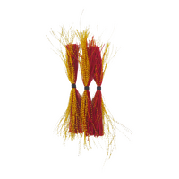 Dekoi Krystal Flash Lure Skirts Red Neon
