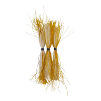Dekoi Krystal Flash Lure Skirts White Gold