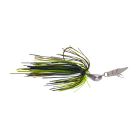 Dekoi 14gm Bladed Swim Jig Chatterbait Tree Frog 2 Pack