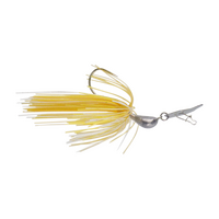 Dekoi 14gm Bladed Swim Jig Chatterbait Gold Shine 2 Pack