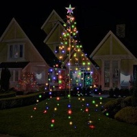 Fairy Teepee Tree Star Topper 3m Multi-Color LED Lights