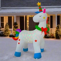 Airpower Unicorn RGB Disco Light Inflatable 180cm