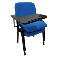 Lecture Chair with Tablet Top Set 6 Blue Classroom