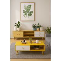 Modern Living Room TV Stand Table Set Furniture