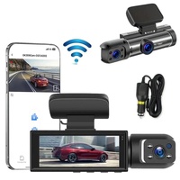 1080P WiFi Dual Lens Dash Cam Front Rear Car DVR
