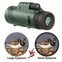 HD Monocular Telescope with Phone Holder and Tripod