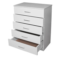 NNECN Five-Drawer Chest Wardrobe Storage