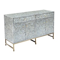Philbee Interiors Mother of Pearl Handmade Sideboard