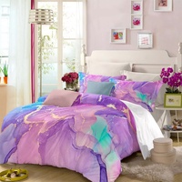 styleforhome Modern Stripes Wrinkle-Resistant Duvet Cover Set Double