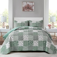 styleforhome Delightful Quilted Bedspread & Pillowcover Set Queen