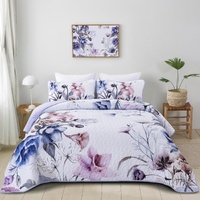 styleforhome Quilted Bedspread & Pillowcovers Set Queen - Classic