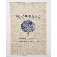 Casa Verde Vintage Linen Cotton Tea Towel - Le Jardinier