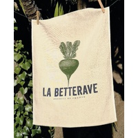 Casa Verde Vintage Linen Cotton Tea Towel - La Betterave