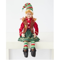 RTC Toy Tester Elf Sparrow Christmas Decoration 40cm