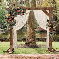 P&P Boho Chic Macramé Tapestry Wedding Backdrop Arch Curtain