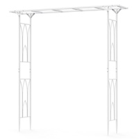 P&P Metal Garden Trellis Arch Steel Tubing Wedding Archway