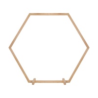 P&P Wooden Wedding Arbor Arch Garden Backdrop Stand