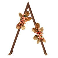 P&P Set of 2 Nesting Wood Wedding Arch Garden Backdrop Stand