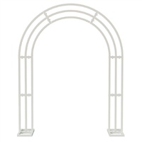 P&P Heavy Metal Wedding Arch Garden Arbor Floral Backdrop Stand