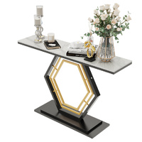 P&P Modern Hallway Console Table Living Room Entrance