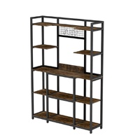 P&P XXL Kitchen Bakers Rack Freestanding Microwave Stand Storage
