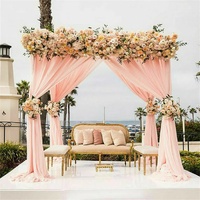 P&P Heavy Duty 3×3m Wedding Canopy Frame Outdoor Chuppah Mandap