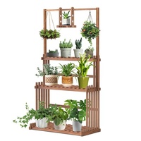 P&P Heavy Duty Hanging Plant Stand Multiple Pot Shelves