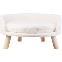 P&P Pet Sofa Bed 40cm with Plush Cushion & Wooden Legs