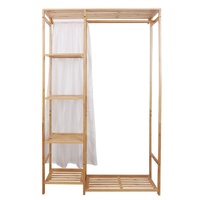 P&P Heavy Duty Open Wardrobe Clothes Rail Organiser